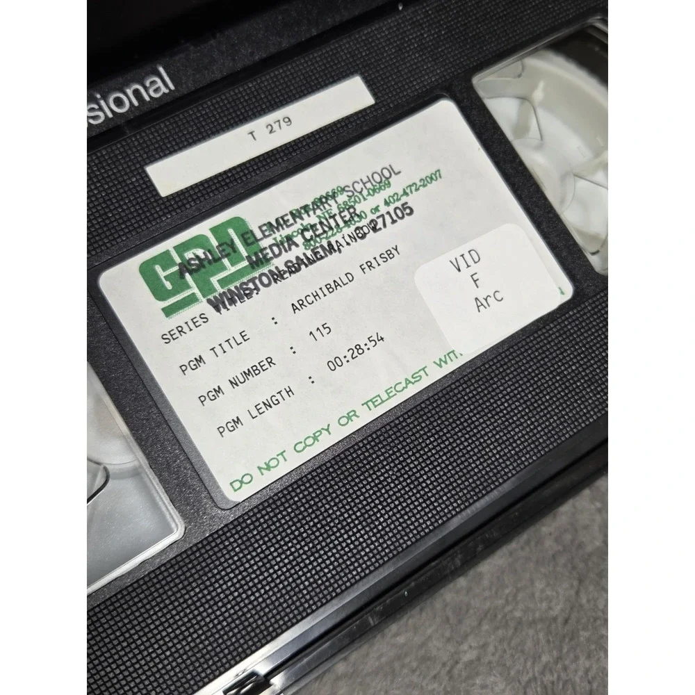 Reading Rainbow: Archibald Frisby‎ VHS LeVar Burton Educational